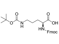 N-Fmoc-N'-Boc-L-鳥(niǎo)氨酸，98%（HPLC)