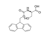 N-[(9H-芴-基甲氧基)羰基]-D-絲氨酸，95%（HPLC)