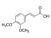 3,4-二甲氧基肉桂酸，99%